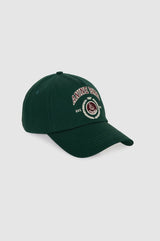 Jeremy Baseball Cap Collegiate in Deep Emerald - The Shoe Hive