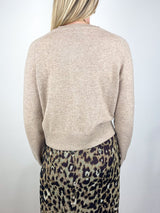 Joye Cardigan in Stone Melange - The Shoe Hive