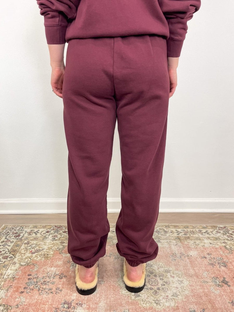 Karter Jogger in Dark Burgundy - The Shoe Hive