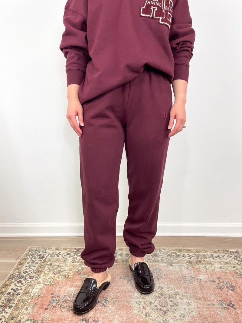 Karter Jogger in Dark Burgundy - The Shoe Hive