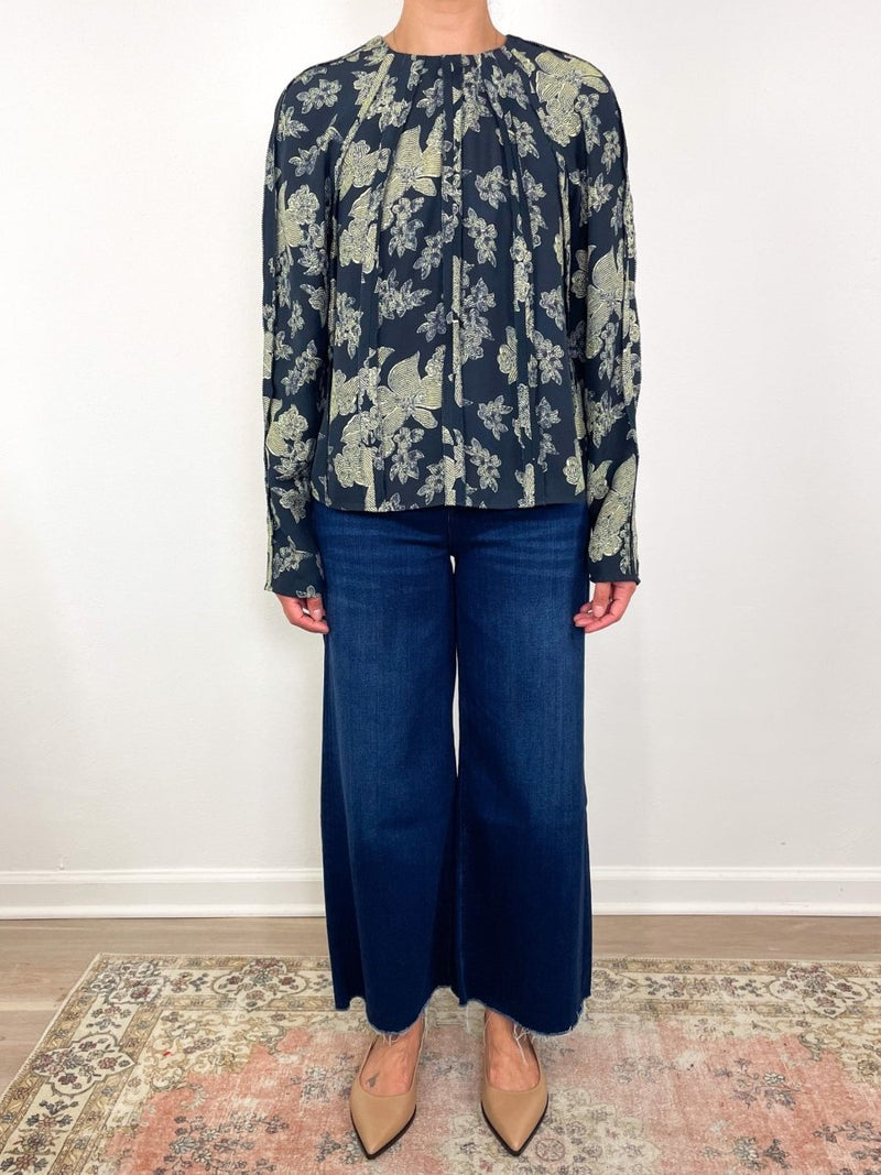 Kavi Blouse in Minuit - The Shoe Hive