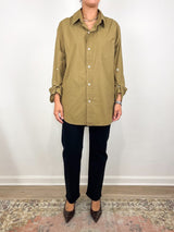 Kayla Shirt in Khaki - The Shoe Hive