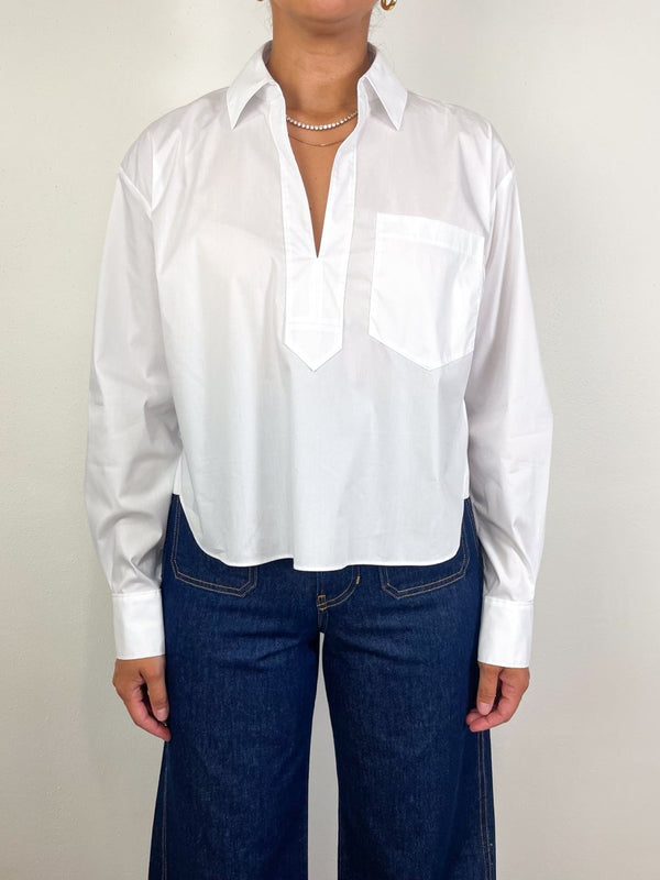 Khai Top in White - The Shoe Hive