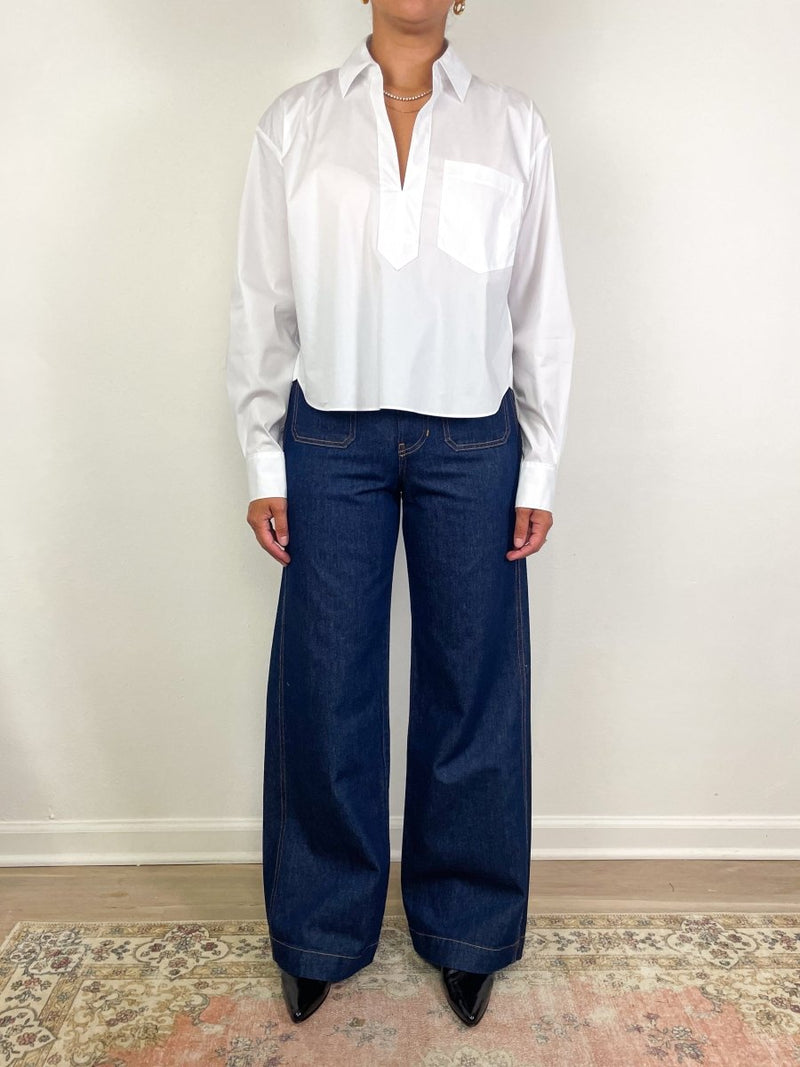 Khai Top in White - The Shoe Hive