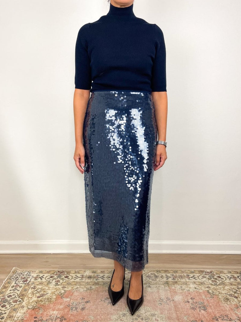 Kiah Skirt in Midnight - The Shoe Hive