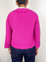 Kiki Jacket in Rosa Boucle Tweed - The Shoe Hive
