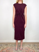 Kimberly Dress in Deep Plum - The Shoe Hive