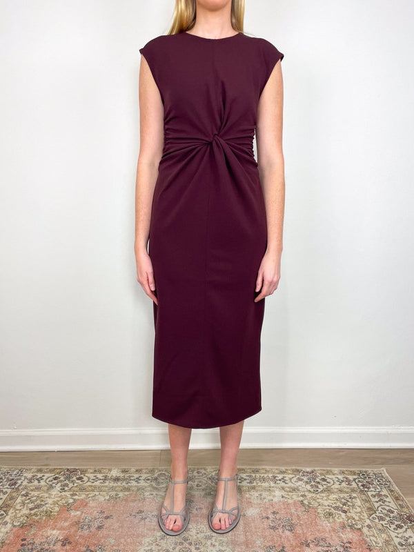 Kimberly Dress in Deep Plum - The Shoe Hive