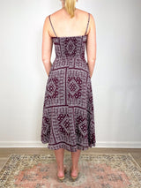Kitt Dress in Raisin/Dove - The Shoe Hive