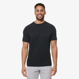 Knox Short Sleeve T-Shirt in Black Solid - The Shoe Hive