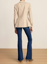 Raelynn Dickey Jacket in Oatmeal Melange
