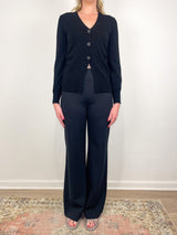 Lamotte Cashmere Cardigan in Black - The Shoe Hive