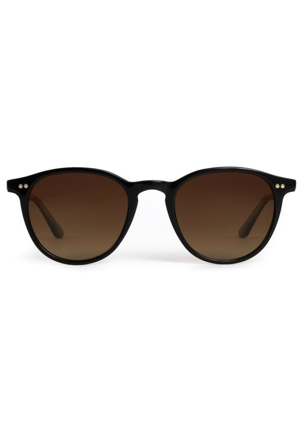 Landry in Black + Black Tea Polarized - The Shoe Hive