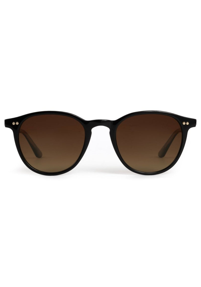 Landry in Black + Black Tea Polarized - The Shoe Hive