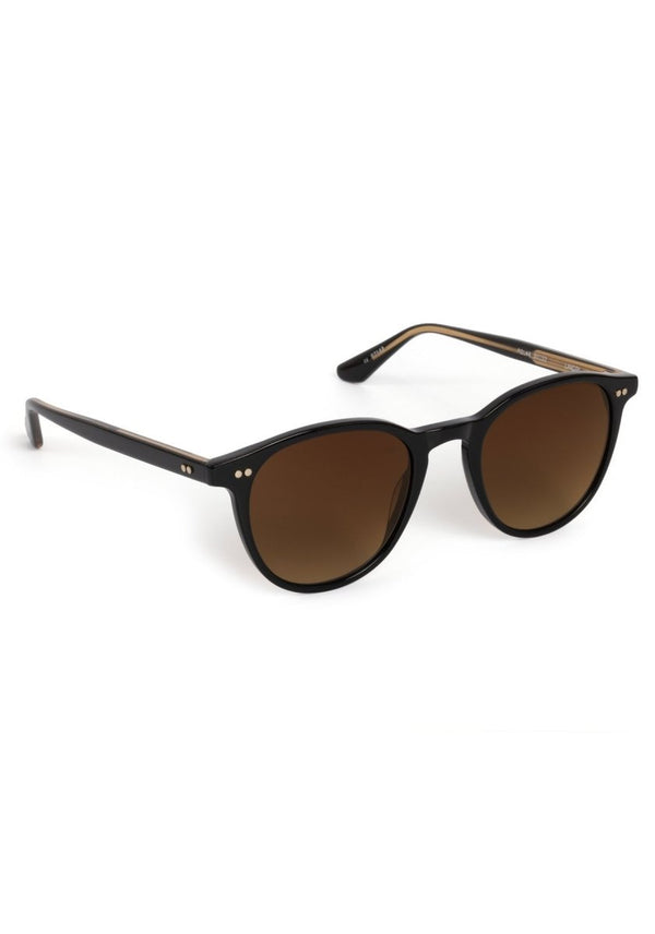 Landry in Black + Black Tea Polarized - The Shoe Hive