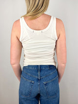 Layering Tank in Bone - The Shoe Hive