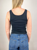Layering Tank in Vintage Black - The Shoe Hive