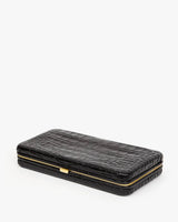 Le Tabac in Black Congo Croco - The Shoe Hive