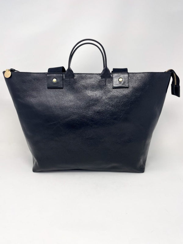 Le Zip Sac in Black Rustic - The Shoe Hive