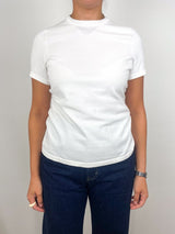 Lee Tee in Chalk Ice Cotton - The Shoe Hive