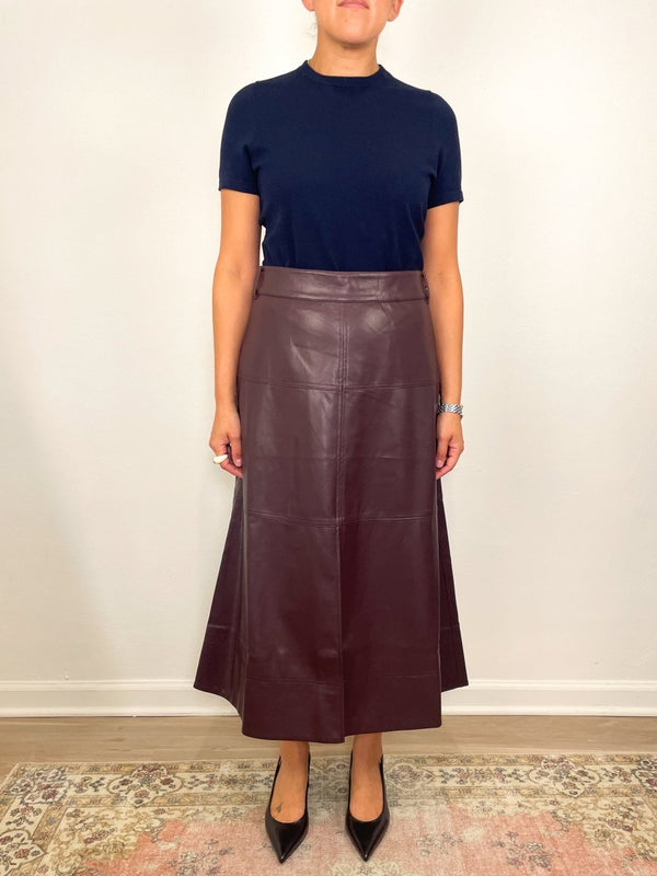 Lee Tee in Navy Ice Cotton - The Shoe Hive