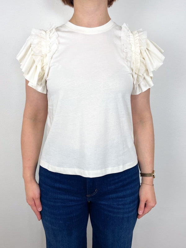 Leia Top in Cowrie - The Shoe Hive