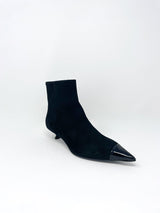 Lenor Bootie in Nero Nero - The Shoe Hive