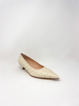 Lenor Studs in Gess Gold Cuoio - The Shoe Hive