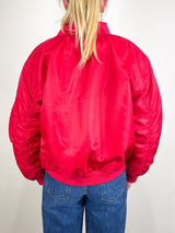 Leon Bomber in Red - The Shoe Hive