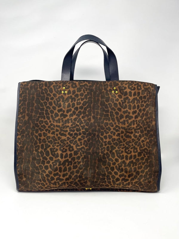Leon Large in Imprime Leopard Naturel - The Shoe Hive