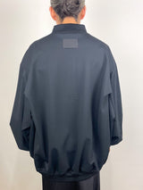 Leslie Oversized Blouson in Black - The Shoe Hive