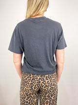 Lili Tee Horse in Washed Black - The Shoe Hive