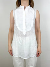 Lindsey Tunic in White Sahara - The Shoe Hive