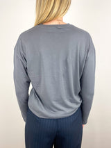 Long Sleeve High V in Castle Rock - The Shoe Hive