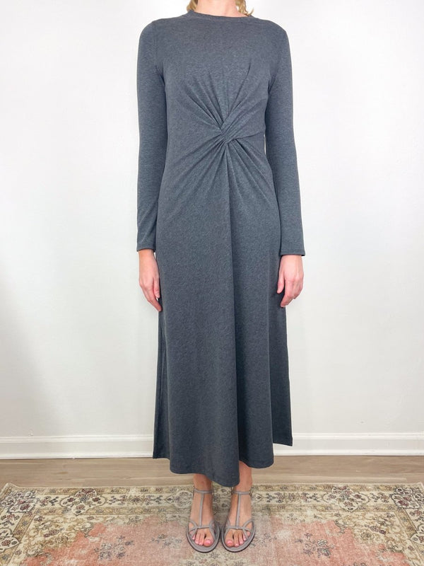 Long Sleeve Volta in Heathered Charcoal - The Shoe Hive