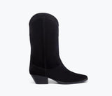 Loretta in Black Suede