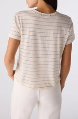 Lovely Tee in Bone/Grey - The Shoe Hive