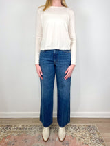 Lovey Long Sleeve in Bone - The Shoe Hive