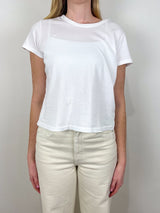 Lovey Tee in White - The Shoe Hive