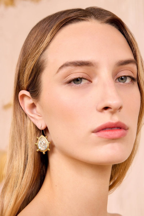 Luca Pearl Drop Earring - The Shoe Hive
