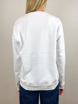 Lucky Shirt Men's Crewneck Sweatshirt in White - The Shoe Hive