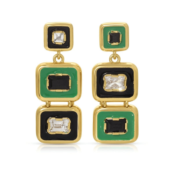 Lucky Snapback Earrings - The Shoe Hive
