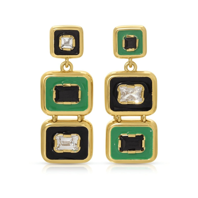 Lucky Snapback Earrings - The Shoe Hive