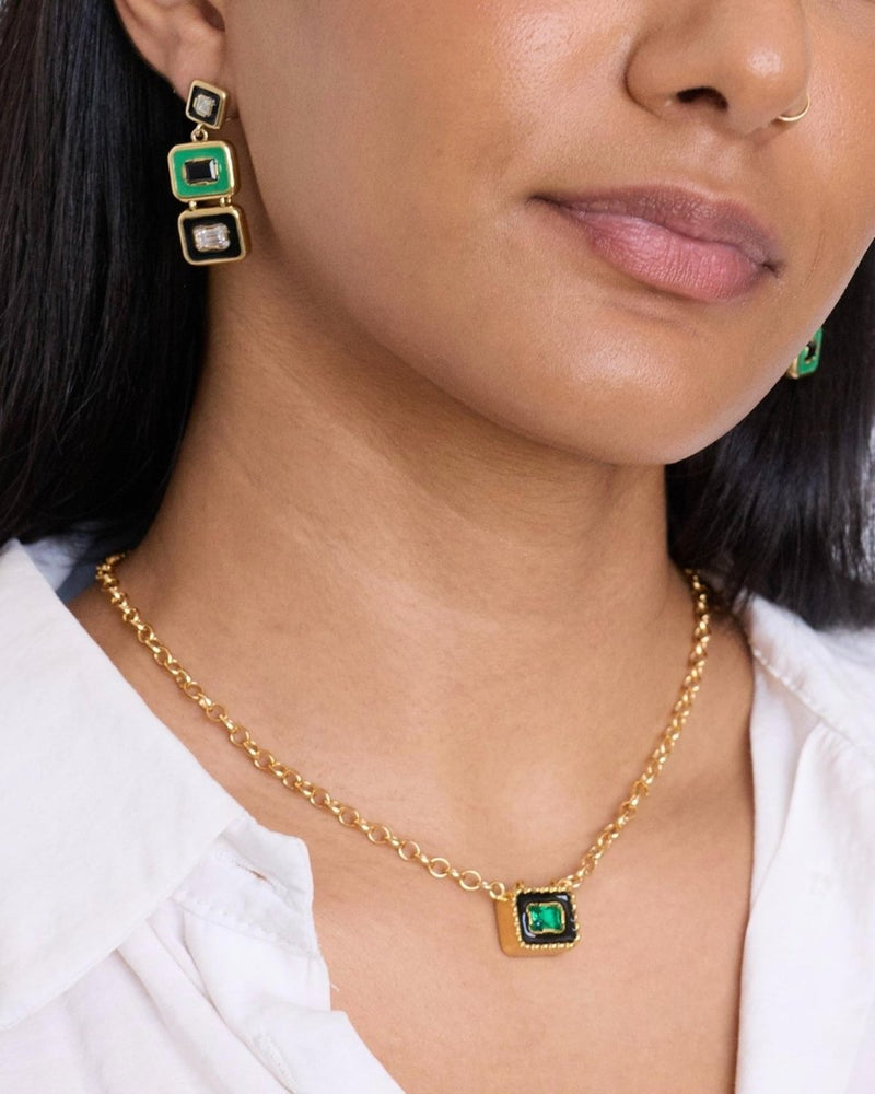 Lucky Snapback Earrings - The Shoe Hive