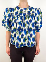 Lydia Top in Ikat Rose - The Shoe Hive