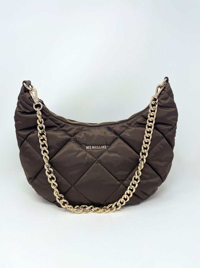 Madison Shoulder Bag II in Walnut - The Shoe Hive