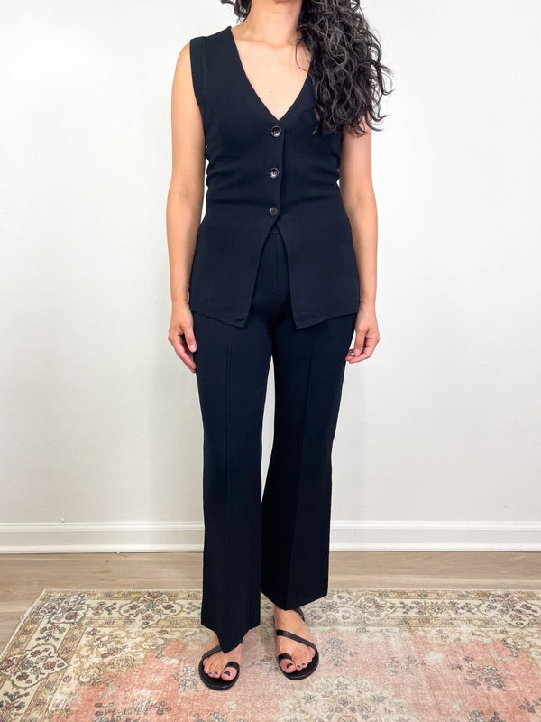 Marca Knit Top in Black - The Shoe Hive
