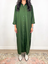 Marfa Dress in Evergreen - The Shoe Hive