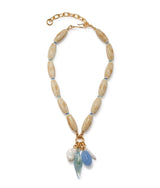 Marilla Necklace in Seashell - The Shoe Hive