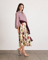 Marina Top in Deep Redwood/Optic White - The Shoe Hive